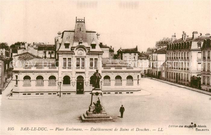Bar-le-Duc 55 Place Exelmans Etablissement de Bains et Douches