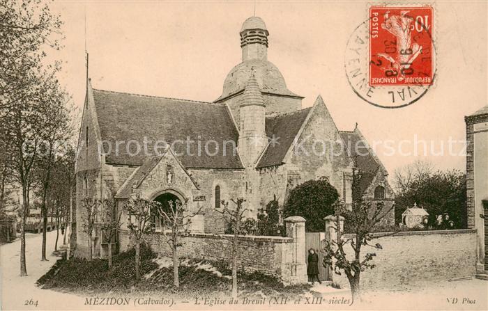 Mezidon-Canon Eglise du Breuil