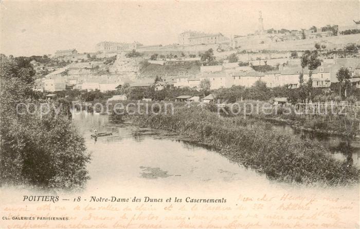 Poitiers 86 Notre Dame des Dunes et les Casernements