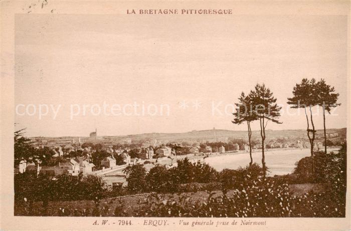 Erquy 22 Cotes-d Armor Vue generale prise de Noirmont