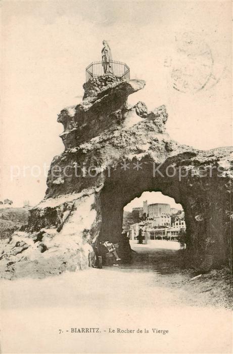 Biarritz Pyrenees Atlantiques Le Rocher de la Vierge