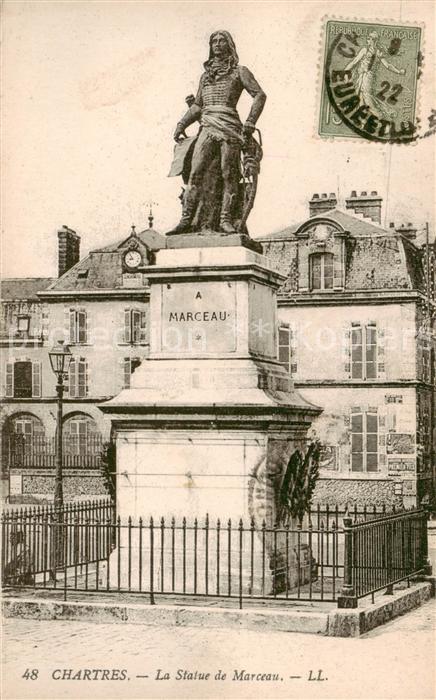 Chartres 28 La Statue de Marceau