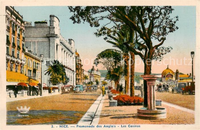 Nice  06 Nizza Promenade des Anglais Les Casinos