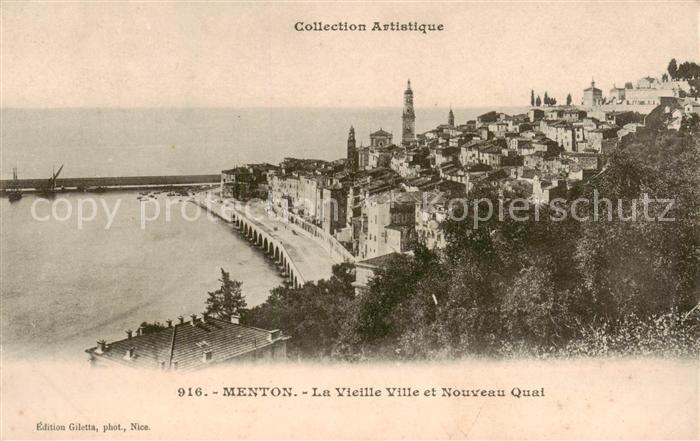 Menton 06 La Vieille Ville et Nouveau Quai