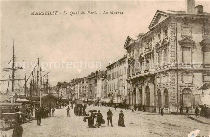Marseille 13 Le Quai du Port La Mairie