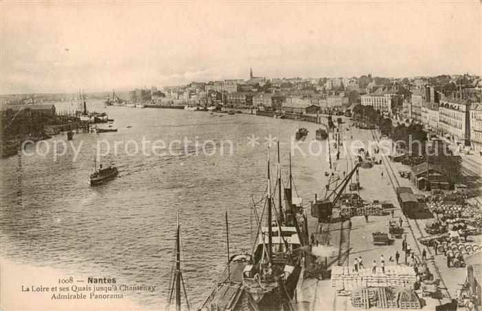 Nantes 44 La Loire et ses Quais jusqu’a Chantenay