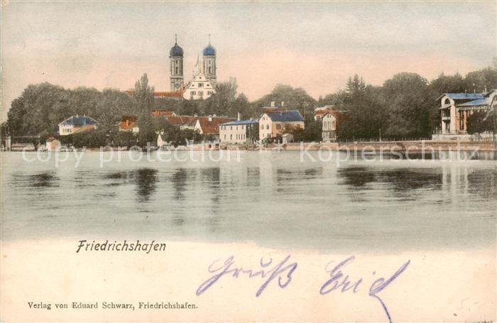 Friedrichshafen Bodensee Seepanorama Kirche