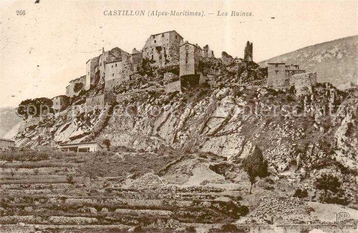 Castillon  06 Alpes-Maritimes Les Ruines