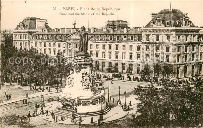 Paris 75 Place de la Republique