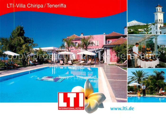 Teneriffa Villa Chiripa Pool Kirche