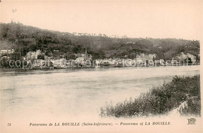 La Bouille 76 Panorama et vue sur la Seine