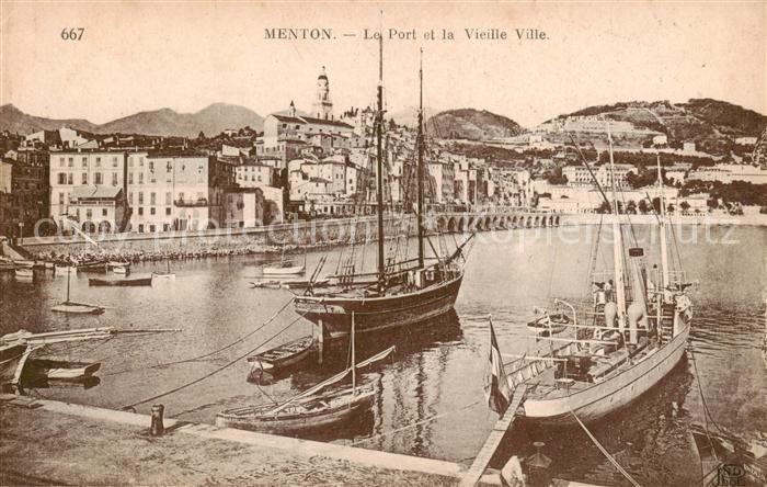 Menton 06 Le Port et la Vieille Ville