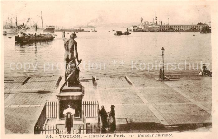 Toulon Var Entree du Port