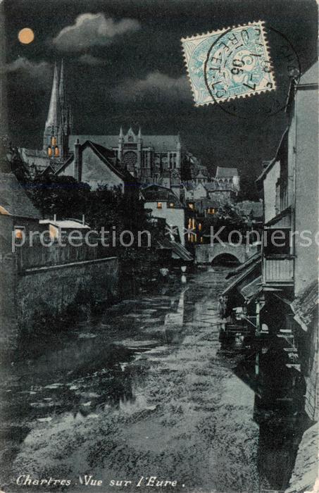 Chartres 28 Vue sur l'Eure