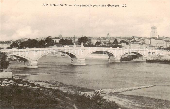 Valence 26 Vue generale prise des Granges