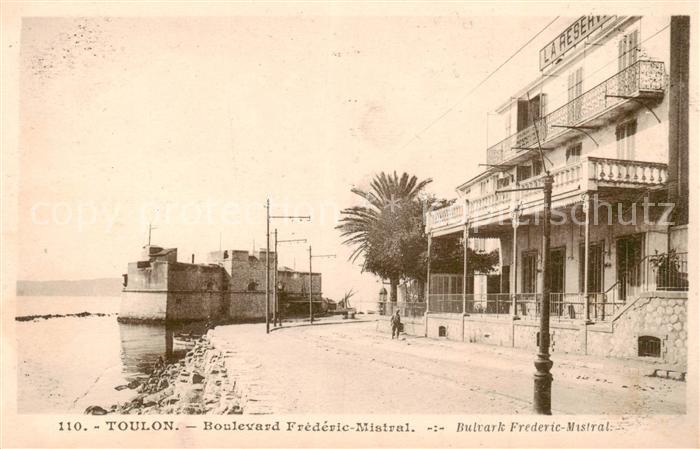 Toulon Var Boulevard Frederic Mistral