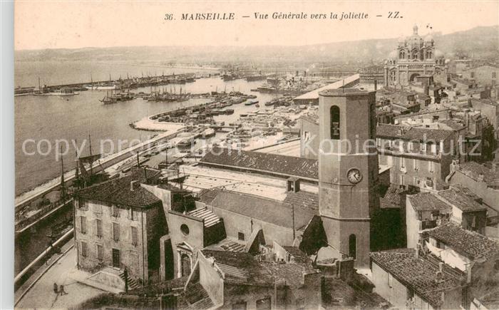 Marseille 13 Vue generale vers la joliette