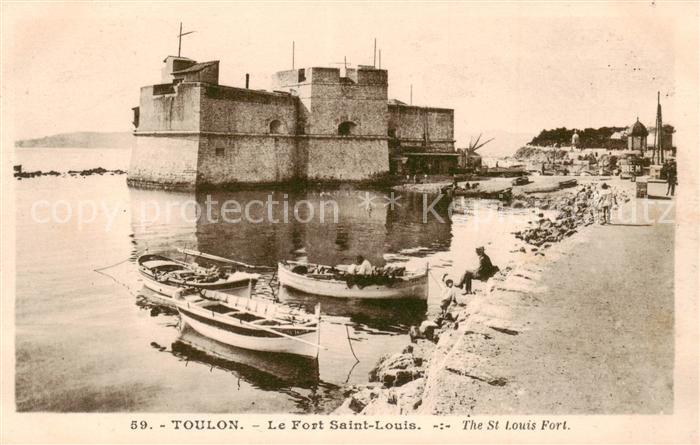 Toulon Var Le Fort Saint Louis