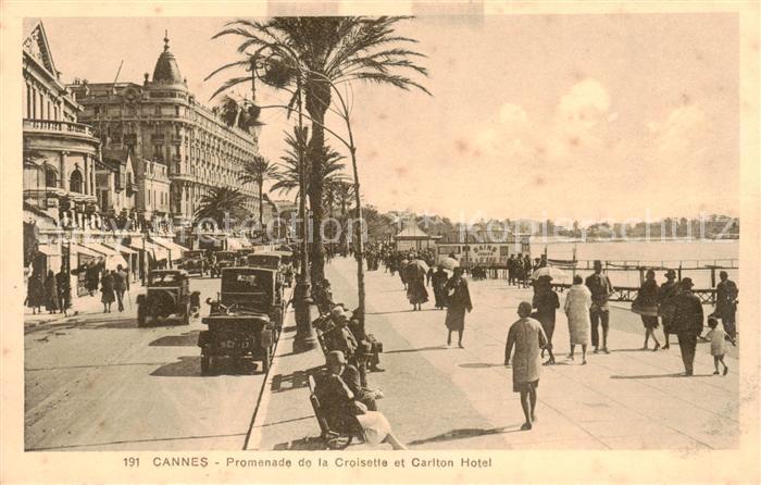 Cannes 06 Promenade de la Croisette et Carlton Hotel