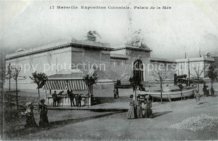 Marseille 13 Exposition Coloniale Palais de la Mer
