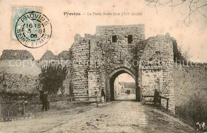 Provins 77 La Porte Saint Jean