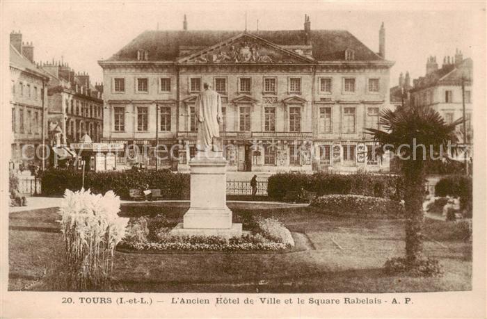 Tours 37 Ancien Hotel de Ville et le Square Rabelais