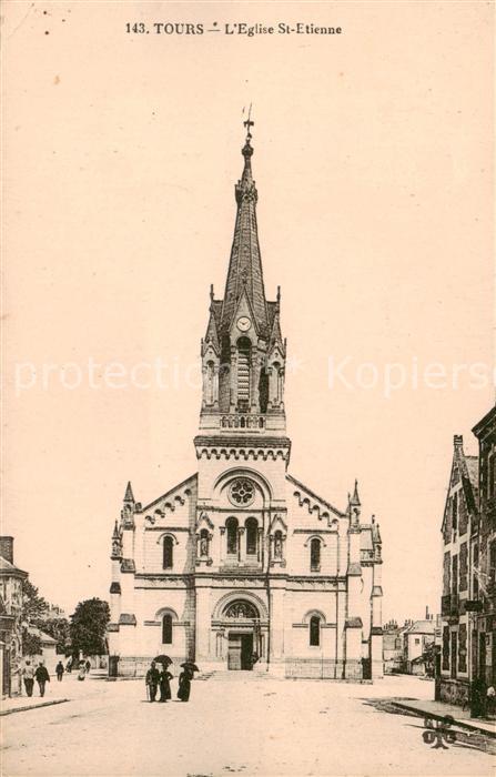 Tours 37 Eglise St Etienne