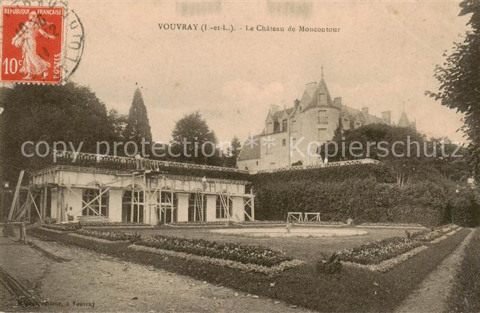 Vouvray 37 Indre-et-Loire Le Chateau de Moncontour