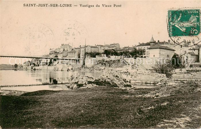 Saint-Just-sur-Loire 42 Saint-Rambert Vestiges du Vieux Pont