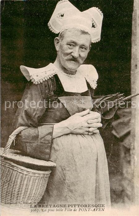 Pont-Aven La plus belle Fille de Pont Aven