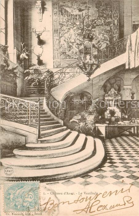 Anet 28 Eure-et-Loir Chateau d’Anet Interieur