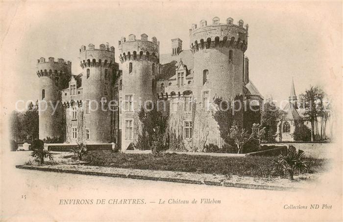 Chartres 28 Le Chateau de Villebon
