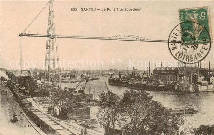 Nantes 44 Le Pont Transbordeur