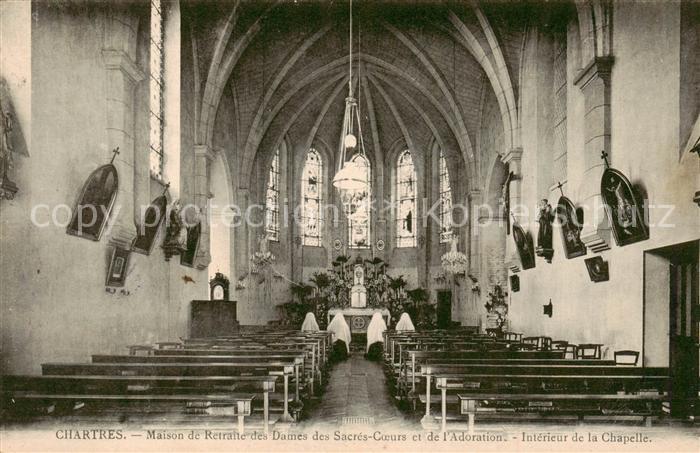 Chartres 28 Maison de Retraite des Dames des Sacres Coeurs et de l’Adoration Int