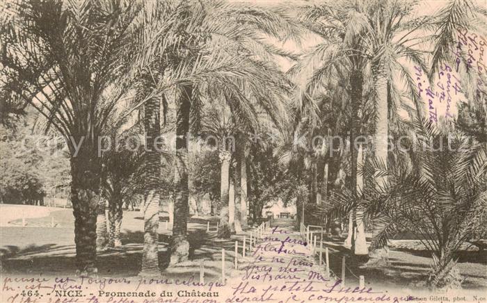 Nice  06 Nizza Promenade du Chateau