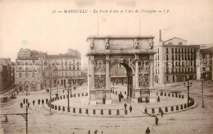 Marseille 13 La Porte d’Aix et l’Arc de Triomphe