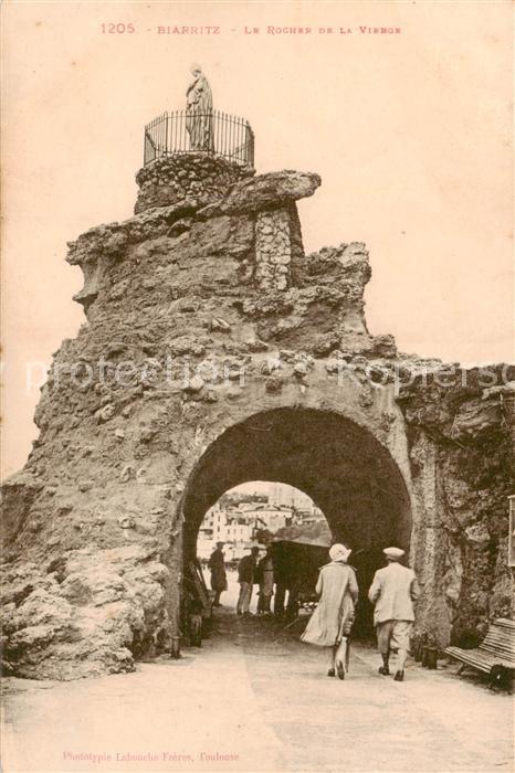 Biarritz Pyrenees Atlantiques Le Rocher de la Vierge