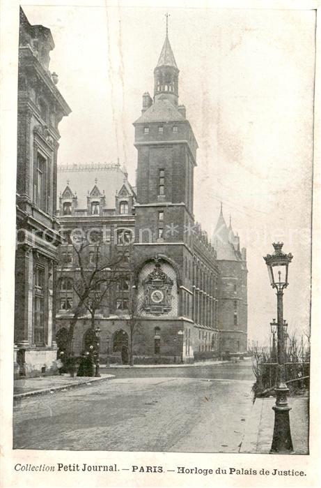 Paris 75 Horloge du Palais de Justice