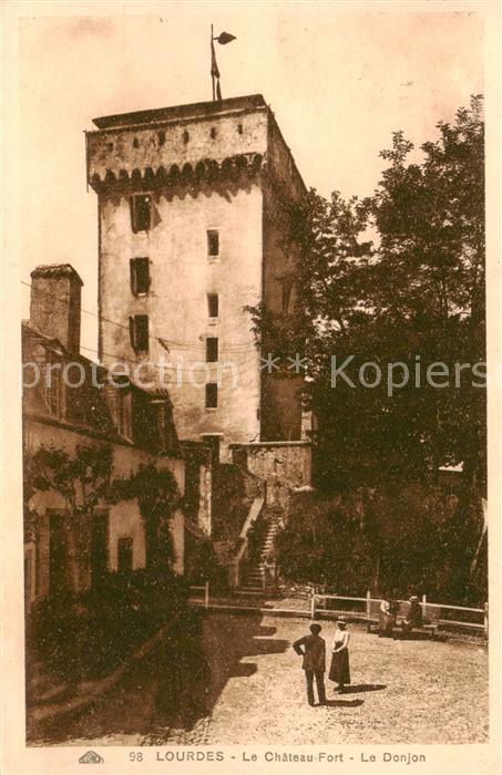 Lourdes 65 Le Chateau Fort Le Donjon