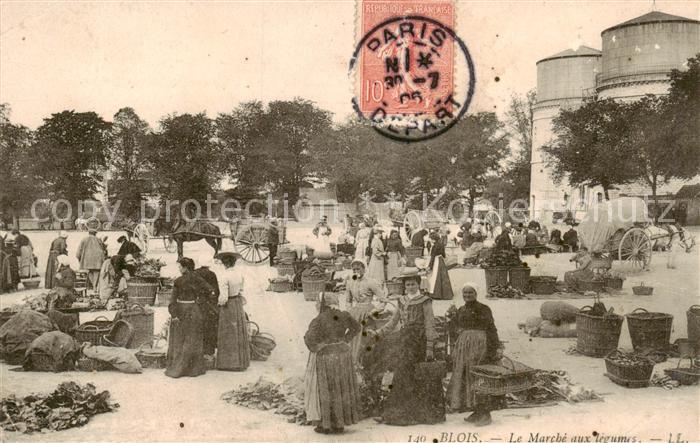 Blois 41 Le Marche aux legumes