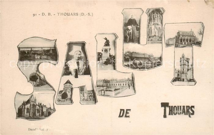 Thouars  79 Deux-Sevres Vue partielle