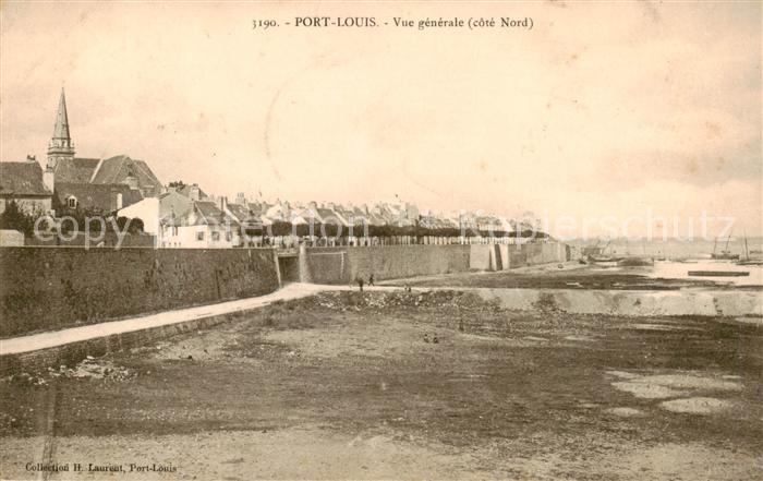 Port-Louis 56 Morbihan Vue generale cote Nord