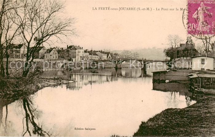 La Ferte-sous-Jouarre 77 Le Pont sur la Marne