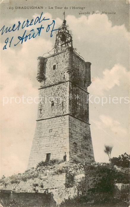 Draguignan 83 Var La Tour de l Horloge