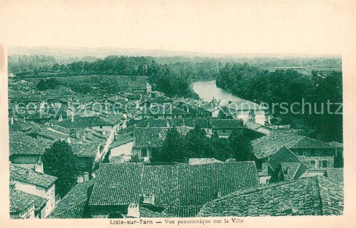 Lisle-sur-Tarn Vue panoramique sur la Ville