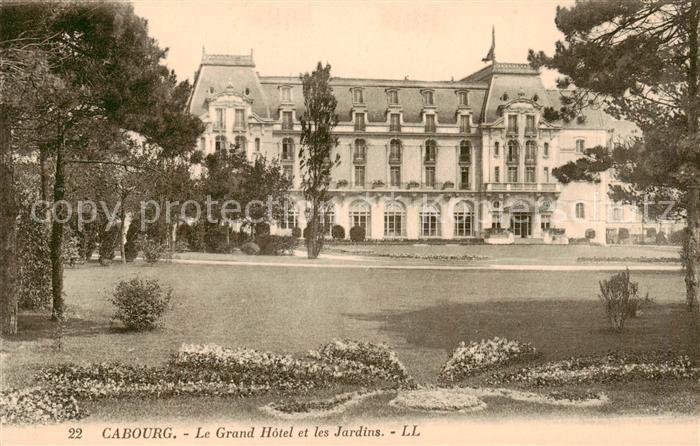 Cabourg 14 Calvados Le Grand Hotel et les Jardins