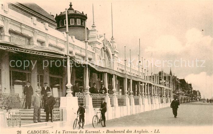 Cabourg 14 Calvados La Terrasse du Kursaal Boulevard des Anglais