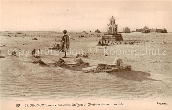 Touggourt Algerie Le Cimetiere Indigene et Tombeau des Rois