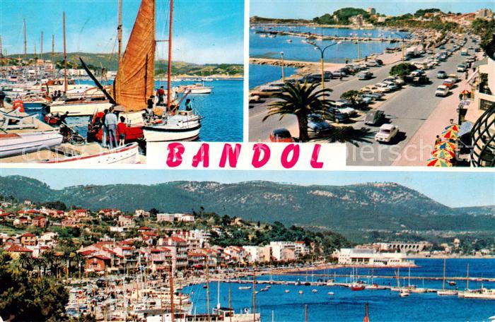 Bandol 83-sur-Mer Le Port La Plage Promenade