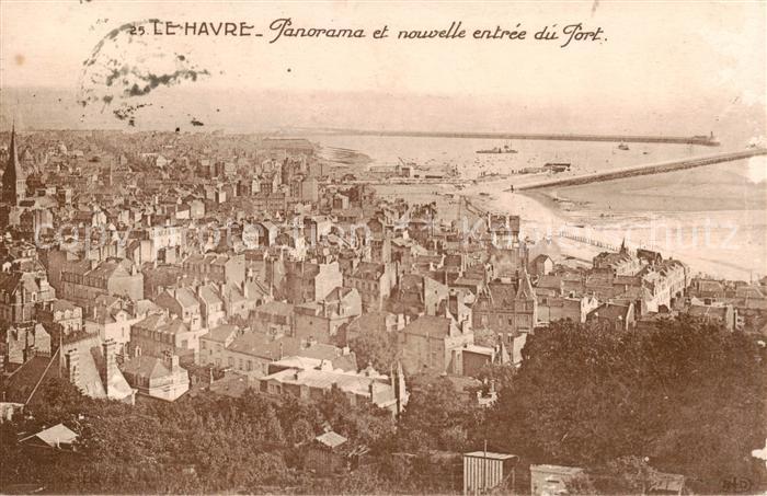Le Havre Panorama et nouvelle etree du Port